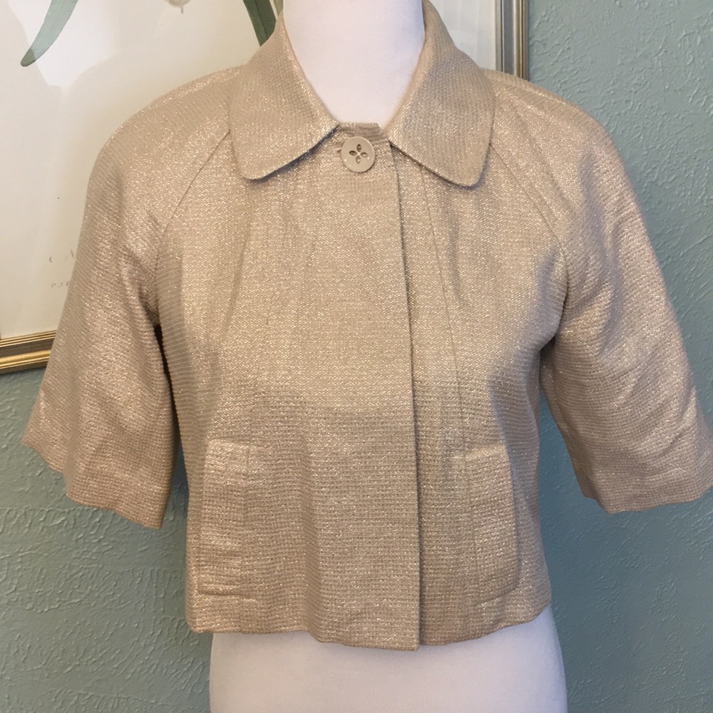 ⭐️ Vintage Gold Swing Jacket, Size Small ⭐️
